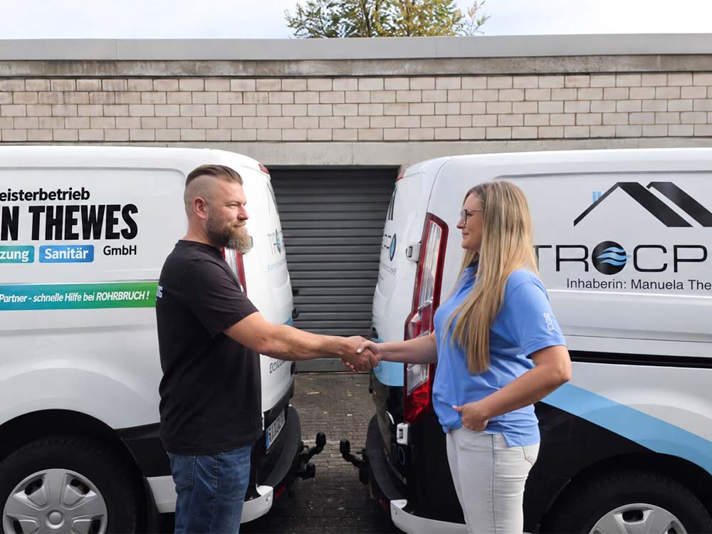 zusammenarbeit trocpro und shk thewes